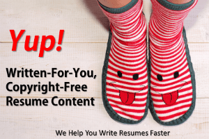 Copyright-Free Content You Can Use in Client Resume Projects